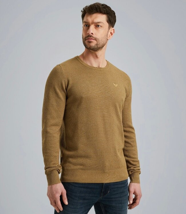 PME LEGEND Pull COTTON MODAL PME LEGEND GOLDEN BROWN