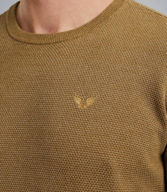 PME LEGEND Pull COTTON MODAL PME LEGEND GOLDEN BROWN