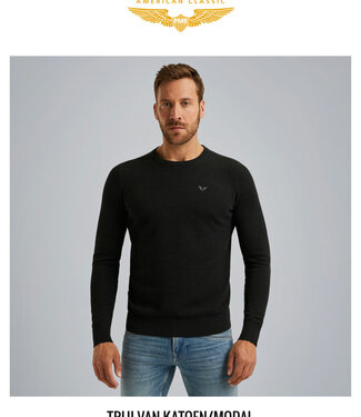 PME LEGEND Pull COTTON MODAL PME LEGEND OBSIDIAN