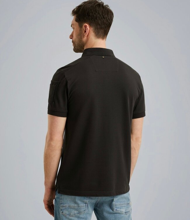 PME LEGEND Polo PIQUE BLEND PME LEGEND OBSIDIAN