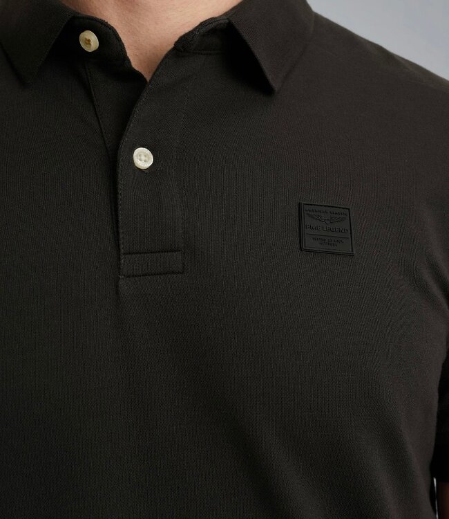 PME LEGEND Polo PIQUE BLEND PME LEGEND OBSIDIAN