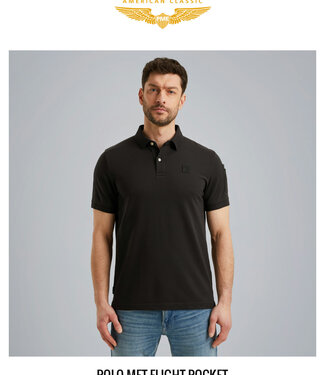 PME LEGEND Polo PIQUE BLEND PME LEGEND OBSIDIAN
