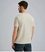 PME LEGEND T-Shirt TEXTURED STRIPE PME LEGEND BONE WHITE