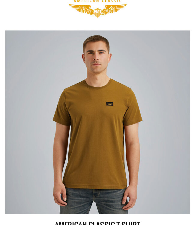 PME LEGEND T-Shirt GUYVER  PME Legend GOLDEN BROWN