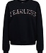 ONLY Pull SWEATER FREDERIKKA PRINT ONLY FEARLESS BLACK