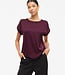 VILA T-Shirt ELLETTE SATIN O-NECK VILA FIG