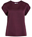 VILA T-Shirt ELLETTE SATIN O-NECK VILA FIG