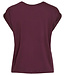 VILA T-Shirt ELLETTE SATIN O-NECK VILA FIG