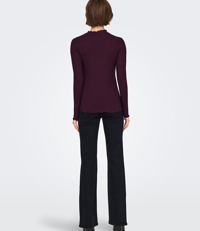 JDY T-Shirt FRANSISKA LANGE MOUW JDY WINETASTING