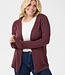 KAFFE CURVE Cardigan VEST FARSIA KAFFE CURVE FUDGE 191619