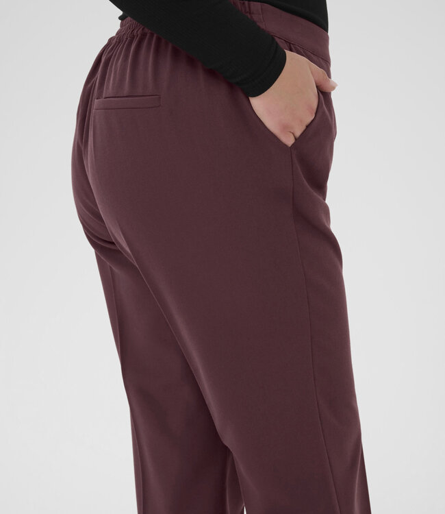 KAFFE CURVE Broek CROPPED SAKIRA KAFFE CURVE FUDGE 191619