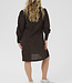 KAFFE CURVE Kleed BELLA SMOCK KAFFE CURVE FUDGE BLACK FLOW 107734