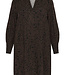 KAFFE CURVE Kleed BELLA SMOCK KAFFE CURVE FUDGE BLACK FLOW 107734