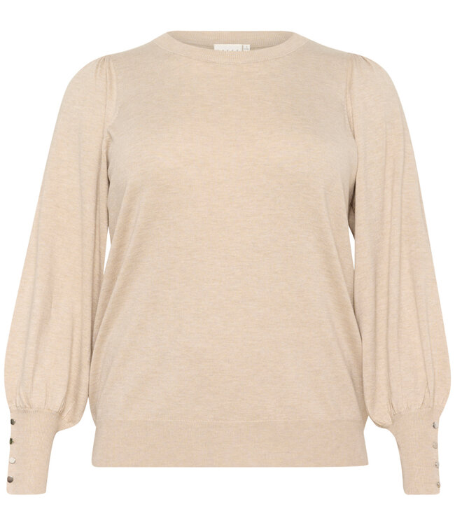 KAFFE CURVE Pull LIZZY KAFFE CURVE FEATHER GRAY