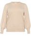 KAFFE CURVE Pull LIZZY KAFFE CURVE FEATHER GRAY