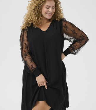 KAFFE CURVE Kleed FREYA KAFFE CURVE BLACK DEEP 100121