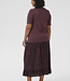 KAFFE CURVE Pull LIZZY BOATNECK KAFFE CURVE FUDGE 191619