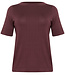 KAFFE CURVE Pull LIZZY BOATNECK KAFFE CURVE FUDGE 191619