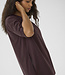 KAFFE CURVE T-Shirt JENNA SLIT KAFFE CURVE FUDGE 191619