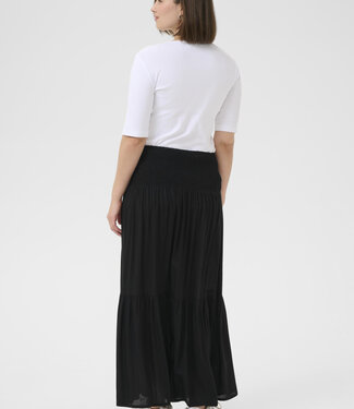 KAFFE Rok MAXI SMOCK KAFFE BLACK DEEP 100121