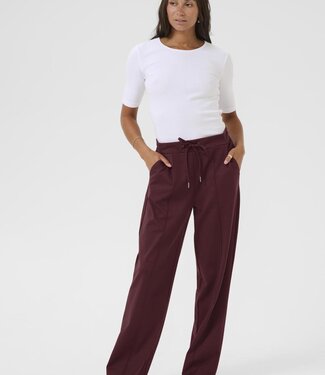 KAFFE Broek JENNY STRAIGHT KAFFE FUDGE 191619
