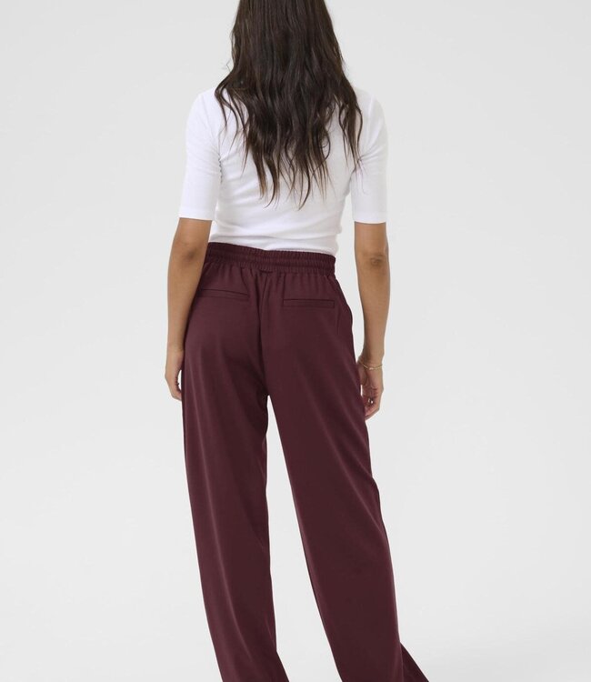 KAFFE Broek JENNY STRAIGHT KAFFE FUDGE 191619