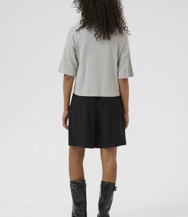 KAFFE Pull LIZZA TURTLENECK KAFFE LIGHT GREY 100126