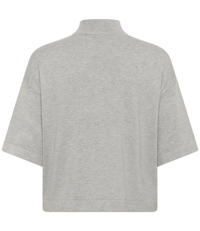 KAFFE Pull LIZZA TURTLENECK KAFFE LIGHT GREY 100126
