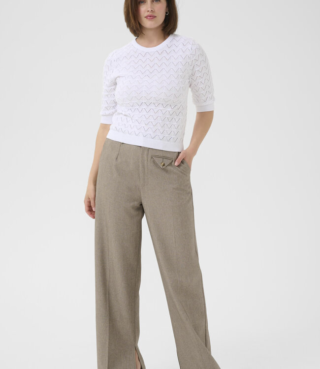 KAFFE Pull KARLA KAFFE CHALK 110602