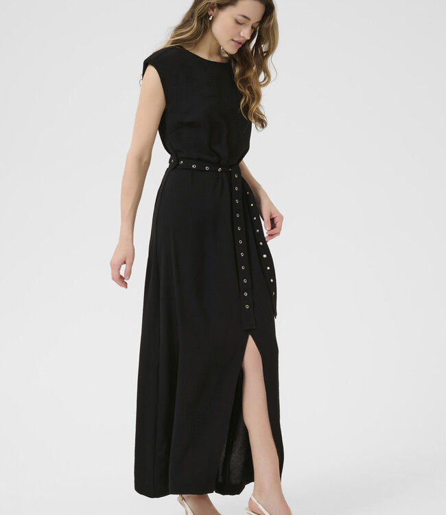 KAFFE Kleed TESSA KAFFE BLACK DEEP 100121