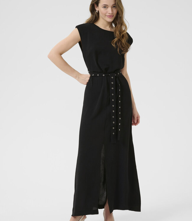 KAFFE Kleed TESSA KAFFE BLACK DEEP 100121