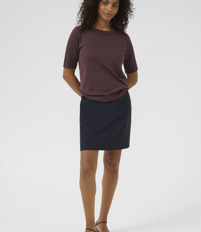 KAFFE Pull LIZZA BOATNECK KAFFE FUDGE 191619