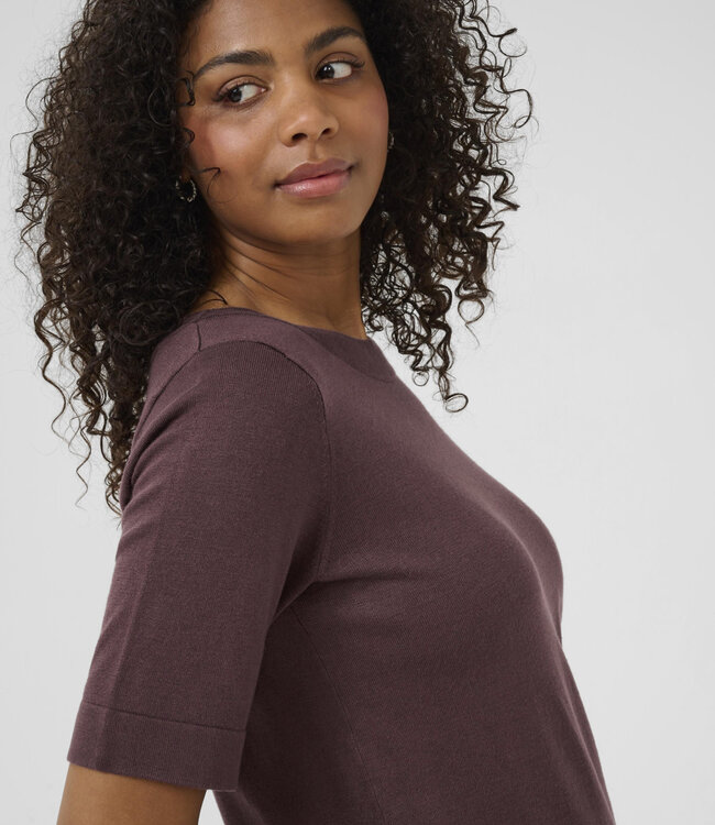 KAFFE Pull LIZZA BOATNECK KAFFE FUDGE 191619