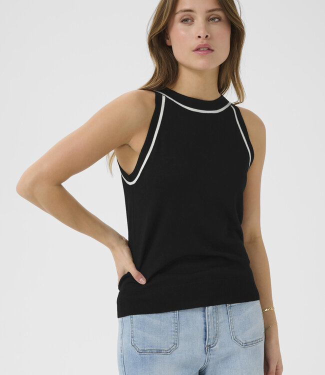 KAFFE Top MALLY KAFFE BLACK DEEP 100121