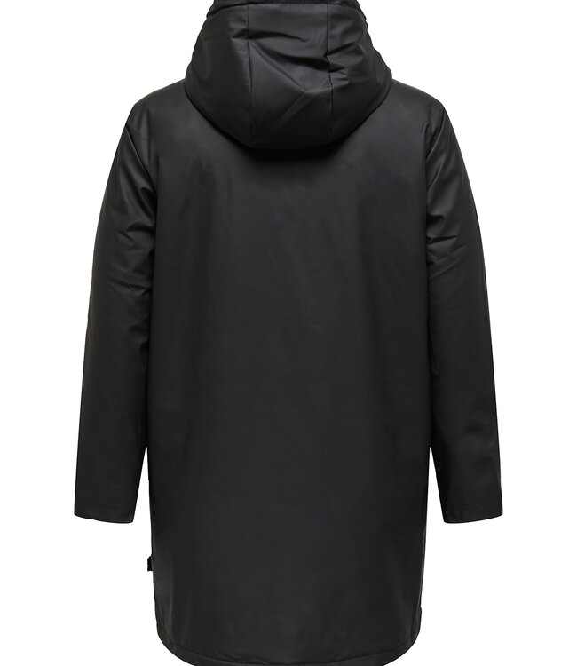 ONLY CARMAKOMA Jas NEW SALLY RAINCOAT ONLY CARMACOMA BLACK