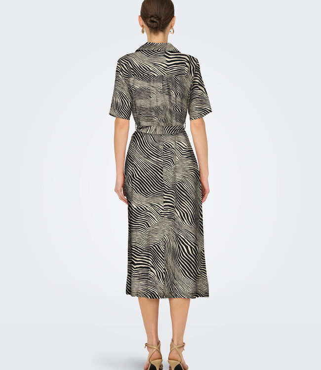 JDY Kleed TROYA SHIRT JDY TAPIOCA ZEBRA