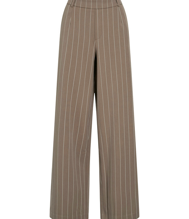 VILA Broek VARONE PATTERN WIDE VILA FALCON BIRCH