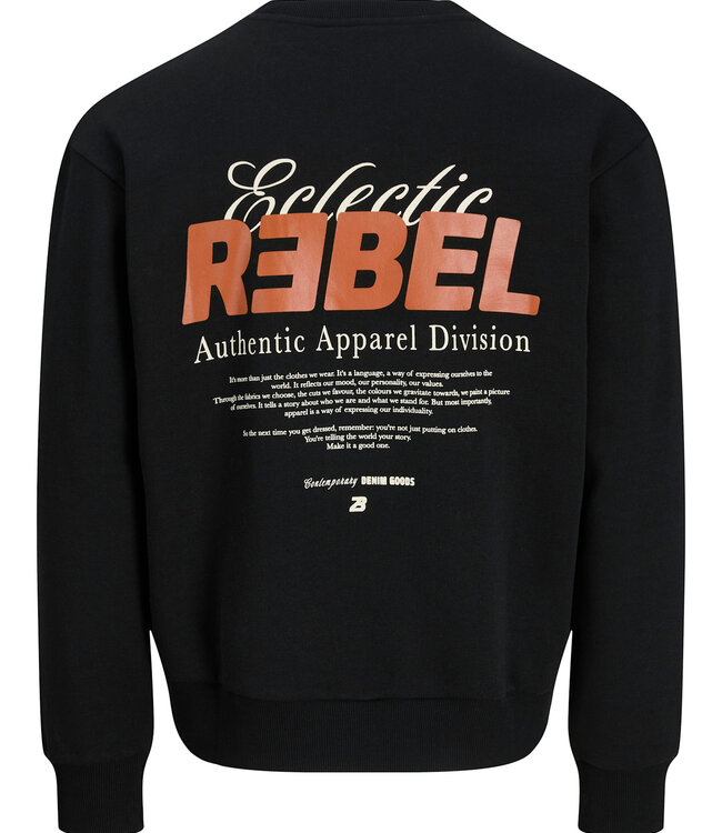 JJ REBEL Pull JIM SWEAT JJREBEL BLACK