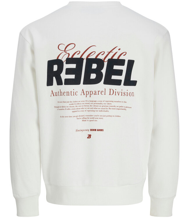 JJ REBEL Pull JIM SWEAT JJREBEL CLOUD DANCER