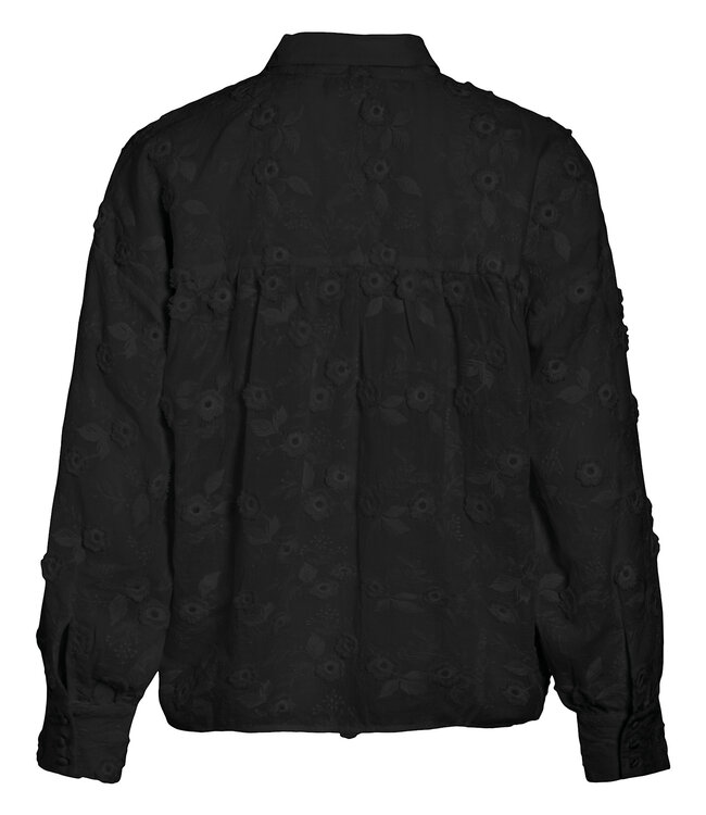 VILA Hemd SIMONE VILA BLACK BEAUTY