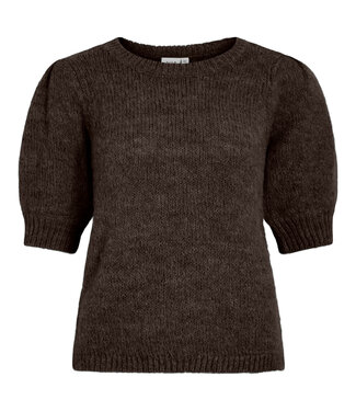 VILA Pull BOWS O-NECK VILA COFFEE BEAN