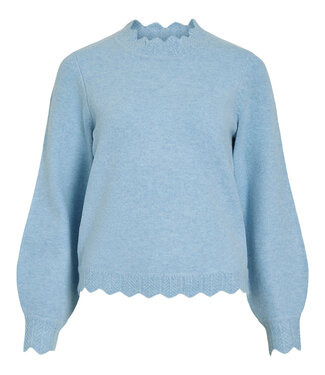 VILA Pull NIKOLINA O-NECK VILA FROZEN FJORD