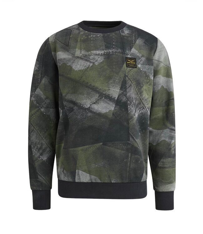 PME LEGEND Pull CREWNECK PME LEGEND AOP  SALUTE