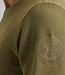 PME LEGEND Pull STRUCTURED PME LEGEND PIQUE BADGES OIL GREEN