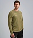 PME LEGEND Pull STRUCTURED PME LEGEND PIQUE BADGES OIL GREEN