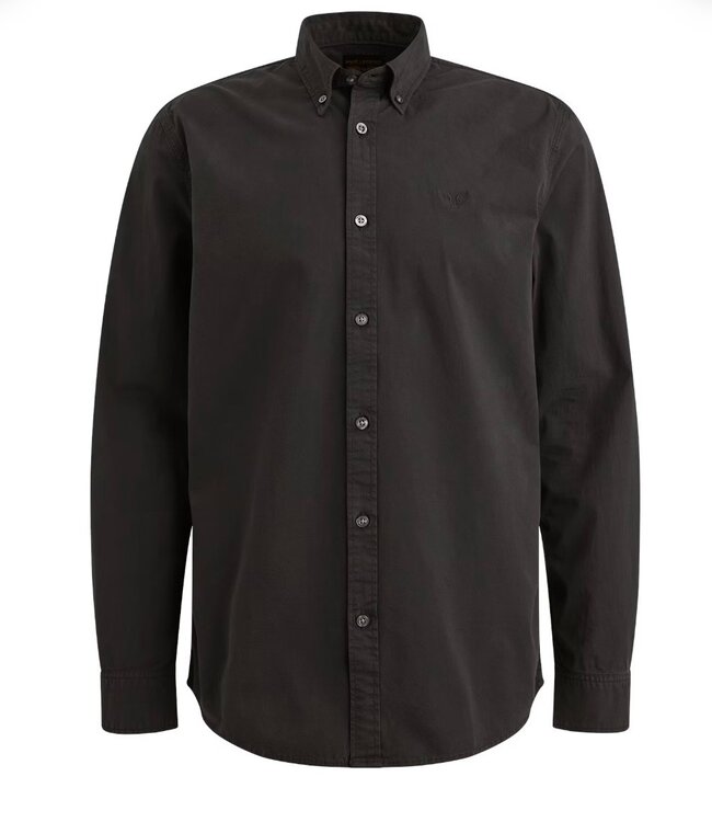 PME LEGEND Hemd LONG SLEEVE CANVAS PME LEGEND BLACK