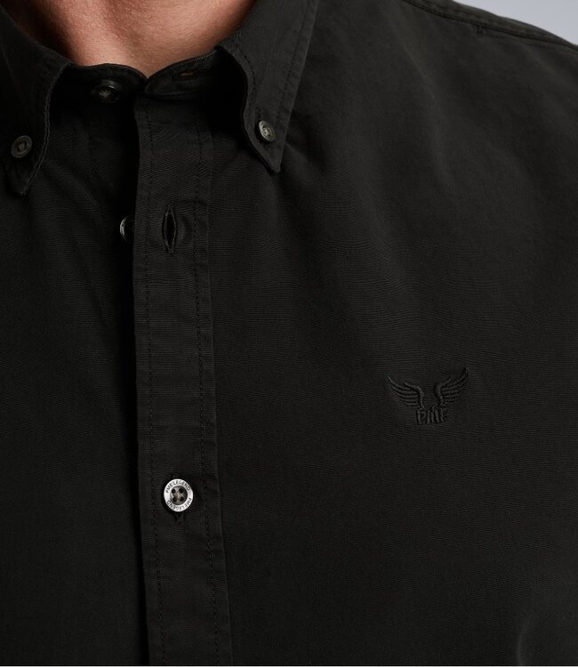 PME LEGEND Hemd LONG SLEEVE CANVAS PME LEGEND BLACK