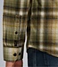 PME LEGEND Hemd LONG SLEEVE CHECK PME LEGEND OLIVE NIGHT