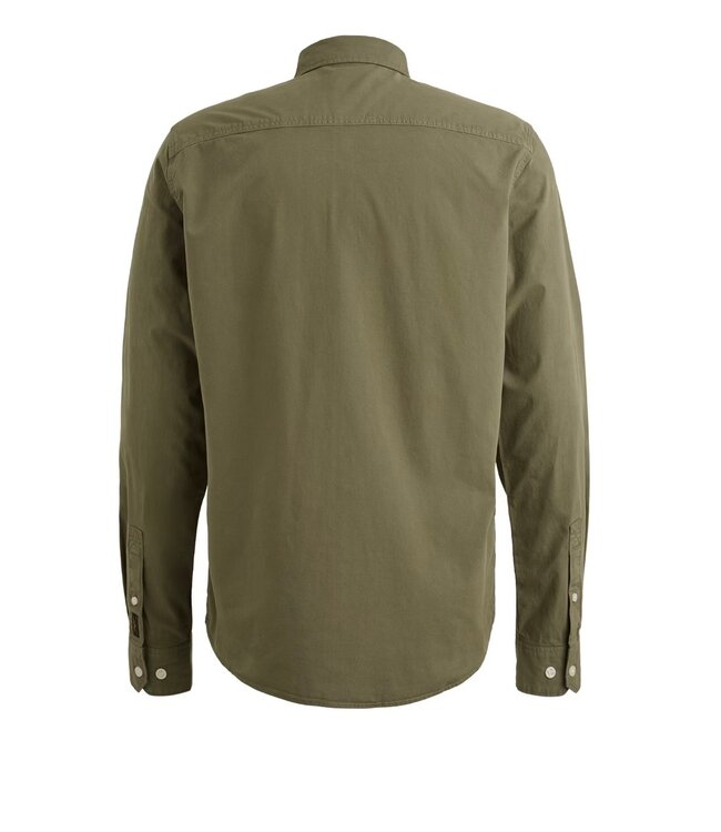 PME LEGEND Hemd LONG SLEEVE PME LEGEND LIGHT GD CANVAS DUSTY OLIVE