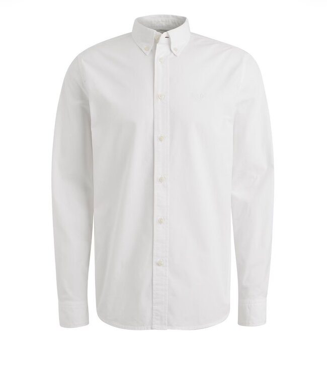 PME LEGEND Hemd LONG SLEEVE PME LEGEND LIGHT GD CANVAS BRIGHT WHITE